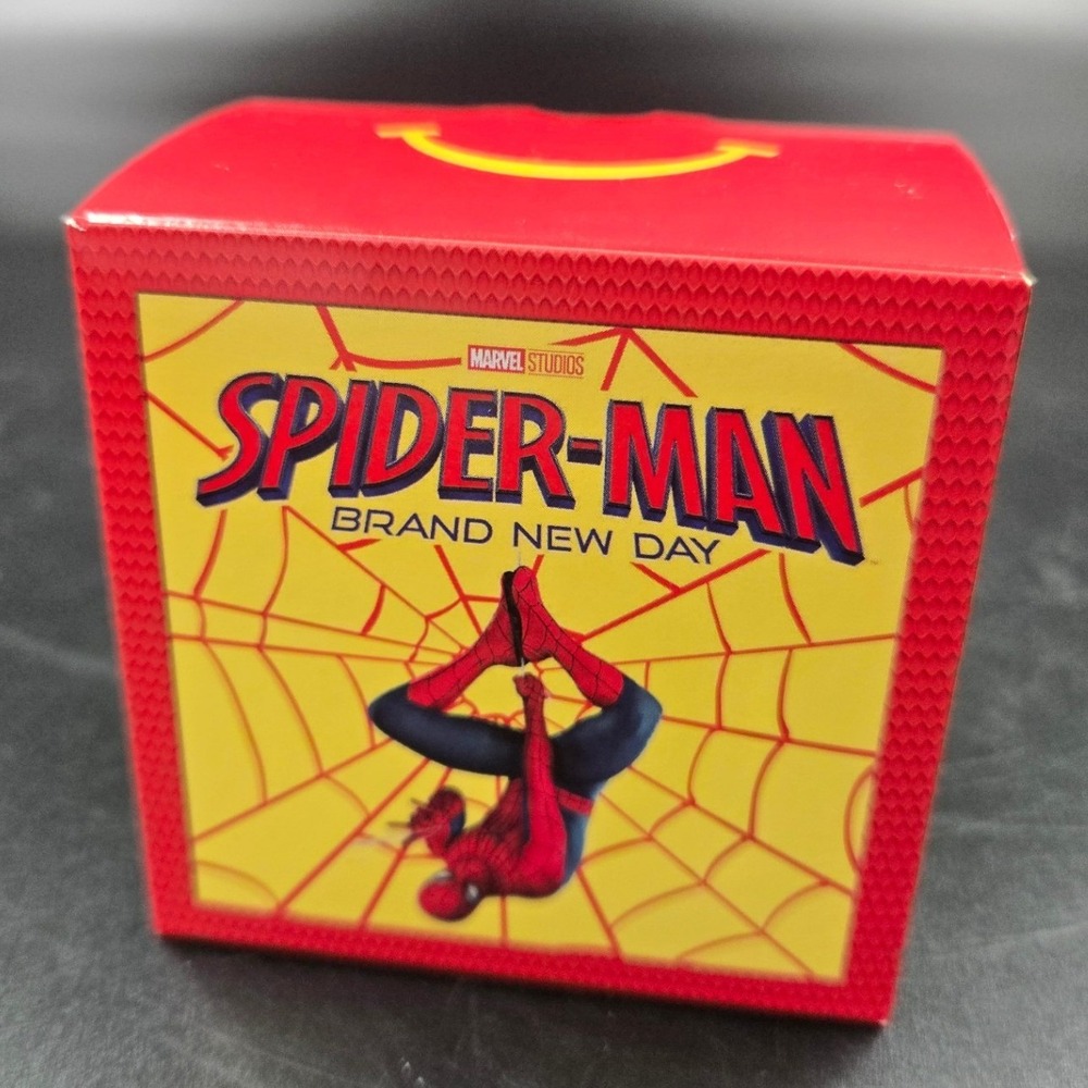 McDonalds Spider-Man Brand New Day Marvel Studios Happy Meal Toy Box 2026